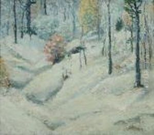 Snow Flurry, Long Island by Ernest Lawson