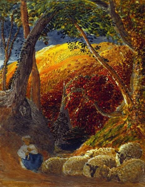 The Magic Apple Tree by Samuel Palmer