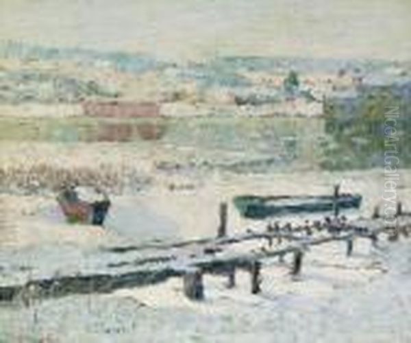 River In Winter - view 1