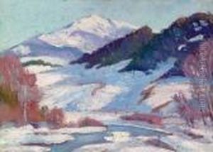 Colorado Landscape, Winter by Ernest Lawson