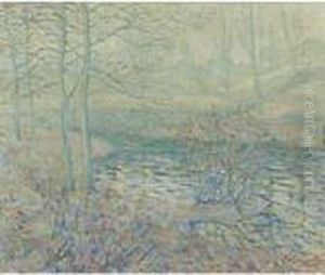 River Landscape by Ernest Lawson