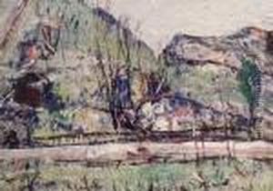 Speedway, New York by Ernest Lawson