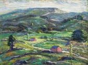 Connecticut Hillside by Ernest Lawson