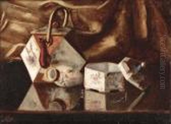 Still Life With Chinese Pot - view 1