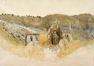 Tintern Abbey, 1835 by Samuel Palmer