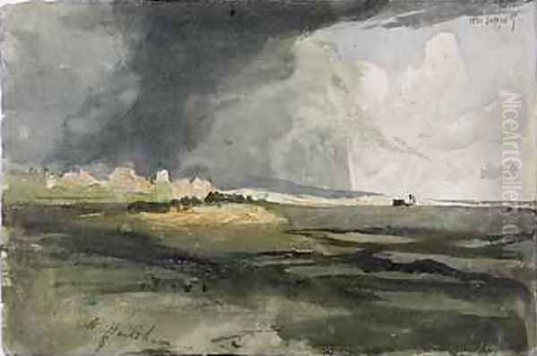 At Hailsham, Sussex: A Storm Approaching, 1821 - view 1