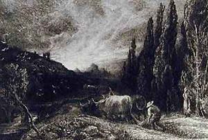 The Early Ploughman, 1861-79 by Samuel Palmer
