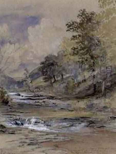On the River Machwy, Wales, 1837 - view 1