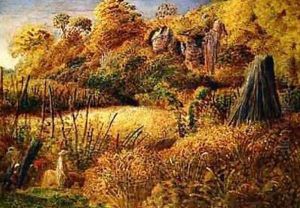 Scene at Underriver, Kent or The Hop Garden by Samuel Palmer