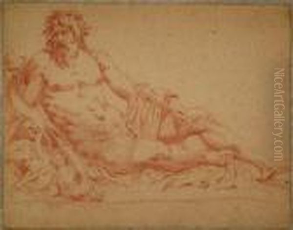 Allegory Ofa Male Godness Resting - view 1