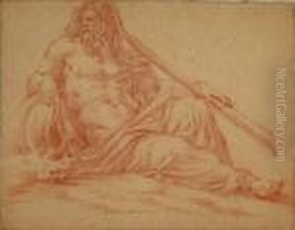 Allegory Ofa Resting Male Godness - view 1
