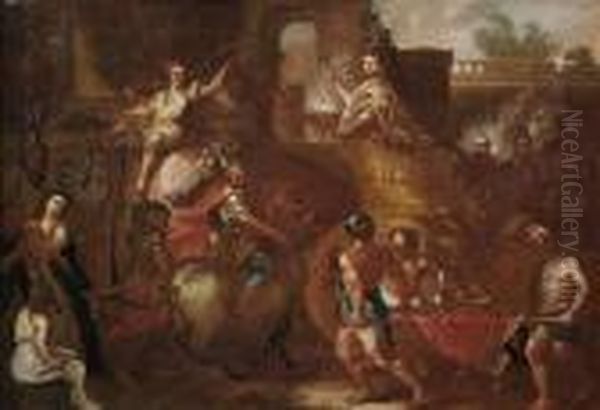 Entry Of Alexander The Great Into Babylon - view 1