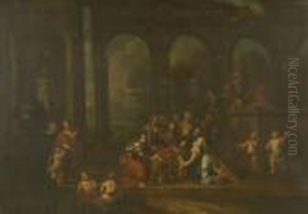 Christ Blessing The Children - view 1