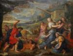 Jethros Dottrar by Charles Lebrun