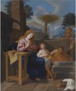 The Holy Family by Charles Lebrun