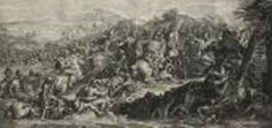 From Triumphs Of Alexander by Charles Lebrun