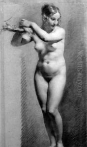 Female Nude Bound by Pierre-Paul Prud'hon