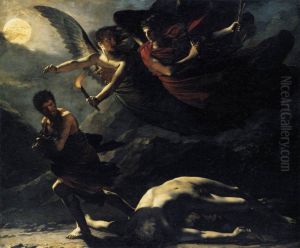 Study for "Justice and Divine Vengeance Pursuing Crime" by Pierre-Paul Prud'hon