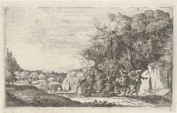 The Flight Into Egypt - view 1