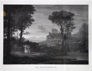 Die Daemmerung by Claude Lorrain (Claude Gellee)