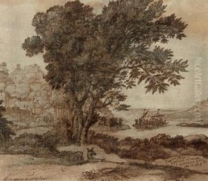 The Arrival Of Aeneas At Pallanteum, The Site Of Rome