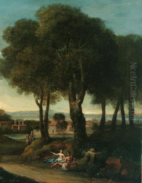 Reclining Figures In A Classical Landscape - view 1