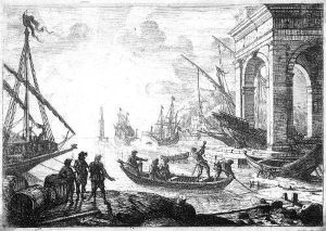 Le Port De Mer Au Fanal (hafenszene Mit Leuchtturm).