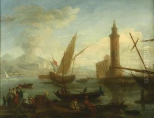 Neapolitan Capriccio by Claude Lorrain (Claude Gellee)