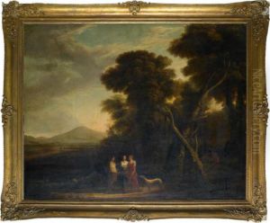 Cephalus And Procris by Claude Lorrain (Claude Gellee)