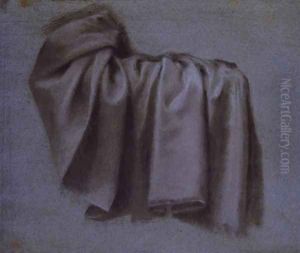 A study of drapery by Pierre-Paul Prud'hon