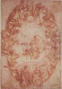 Study for the ceiling of the Casa de Pilatos, Seville, 1604 by Francisco Pacheco