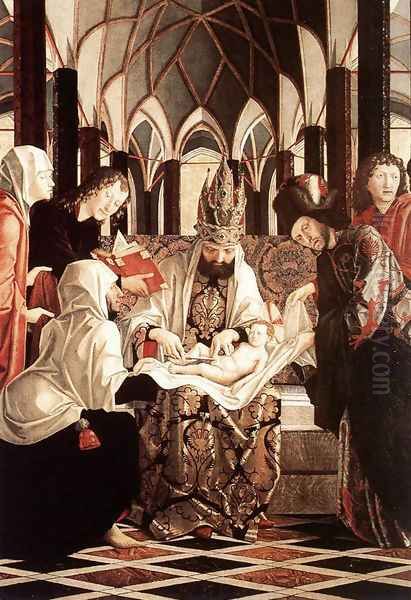 St Wolfgang Altarpiece: Circumcision - view 1