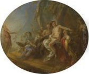 Diana And Actaeon by Francois Lemoine (see Lemoyne)