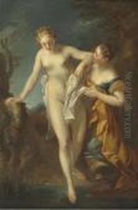 The Bather by Francois Lemoine (see Lemoyne)