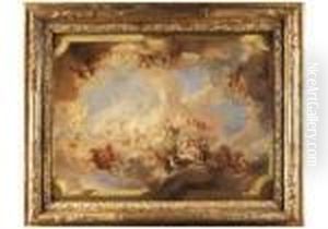 Gotterhimmel by Francois Lemoine (see Lemoyne)