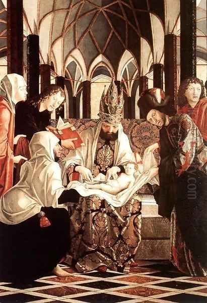 St Wolfgang Altarpiece Circumcision - view 1