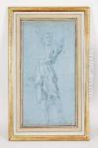 Attr. A Etude De Femme A La Corbeille Attr. A Etude De Femme A La Corbeille
