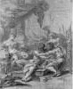 Scene D'histoire by Francois Lemoine (see Lemoyne)