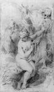 Susannah And The Elders by Francois Lemoine (see Lemoyne)