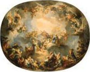 The Assumption Of The Virgin by Francois Lemoine (see Lemoyne)