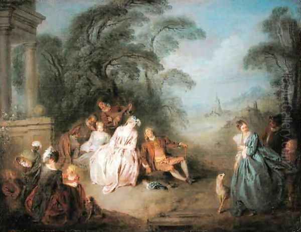 A Gathering in a Park - view 1