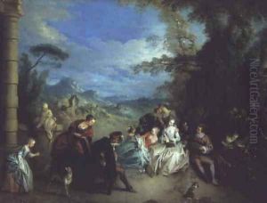 Concert Champetre Open Air Concert by Jean-Baptiste Joseph Pater