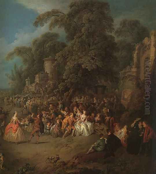 The Fair at Bezons - view 1