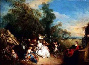 Relaxation in the Country by Jean-Baptiste Joseph Pater