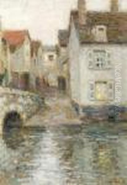 Le Pont Au Crepuscule - view 1