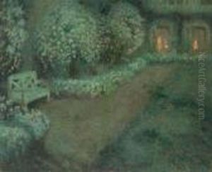 Le Jardin Blanc Au Clair De Lune, Gerberoy
