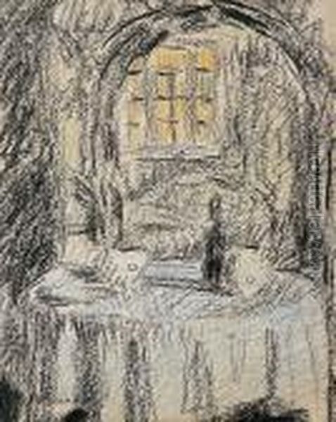 Gerberoy, La Table Au Clair De Lune - view 1