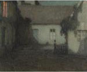 La Maison De La Nuit by Henri Eugene Augustin Le Sidaner