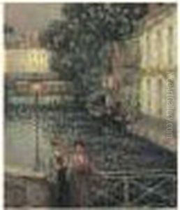 Promenade Sur Un Canal A Quimperle