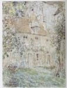 Facade De La Maison De Gerberoy